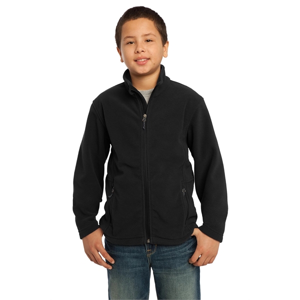 Port Authority Youth Value Fleece Jacket. - Port Authority Youth Value Fleece Jacket. - Image 10 of 24