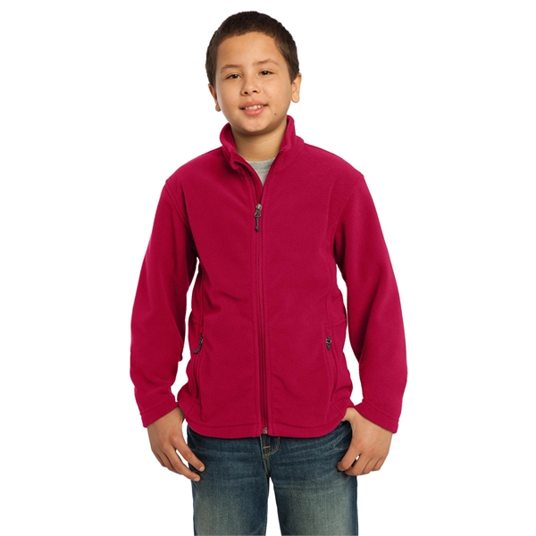 Port Authority Youth Value Fleece Jacket. - Port Authority Youth Value Fleece Jacket. - Image 14 of 24