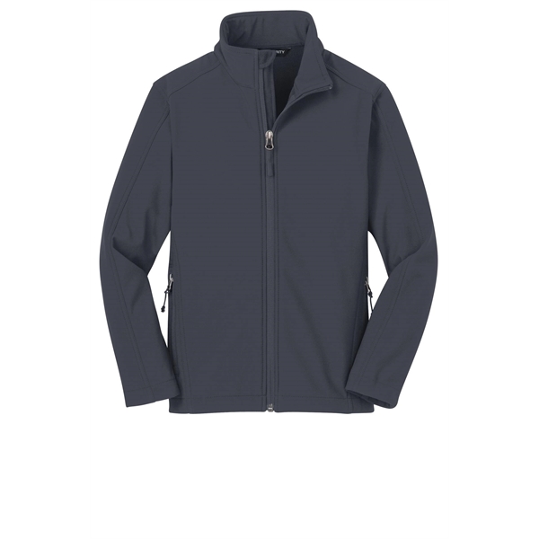 Port Authority Youth Core Soft Shell Jacket. - Port Authority Youth Core Soft Shell Jacket. - Image 3 of 12