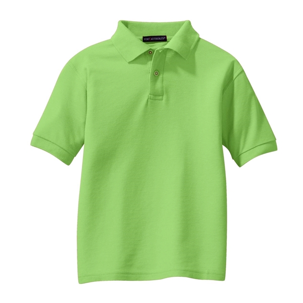 Port Authority Youth Silk Touch Polo. - Port Authority Youth Silk Touch Polo. - Image 67 of 71