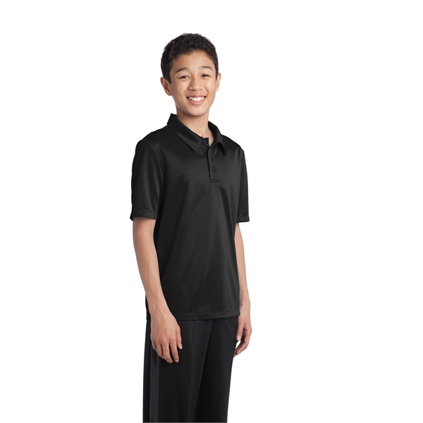 Port Authority Youth Silk Touch Performance Polo. - Port Authority Youth Silk Touch Performance Polo. - Image 3 of 55