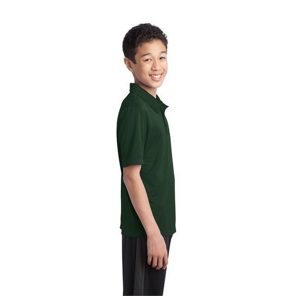 Port Authority Youth Silk Touch Performance Polo. - Port Authority Youth Silk Touch Performance Polo. - Image 6 of 55