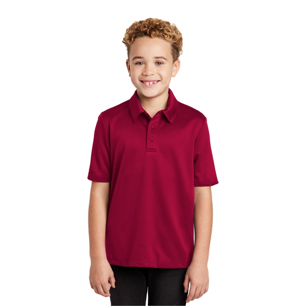 Port Authority Youth Silk Touch Performance Polo. - Port Authority Youth Silk Touch Performance Polo. - Image 50 of 55