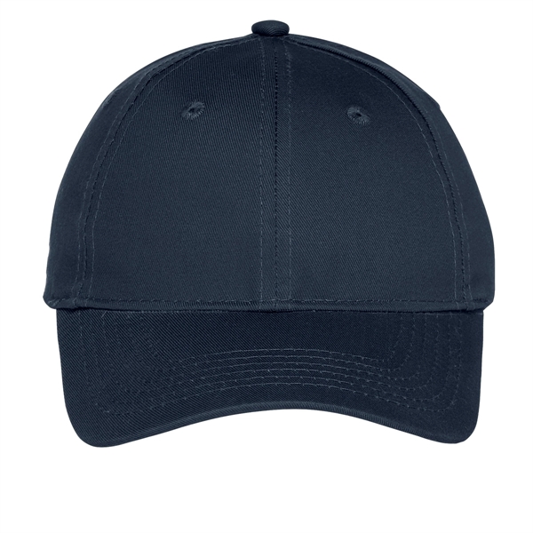 Port & Co Youth Six-Panel Unstructured Twill Cap. - Port & Co Youth Six-Panel Unstructured Twill Cap. - Image 6 of 22
