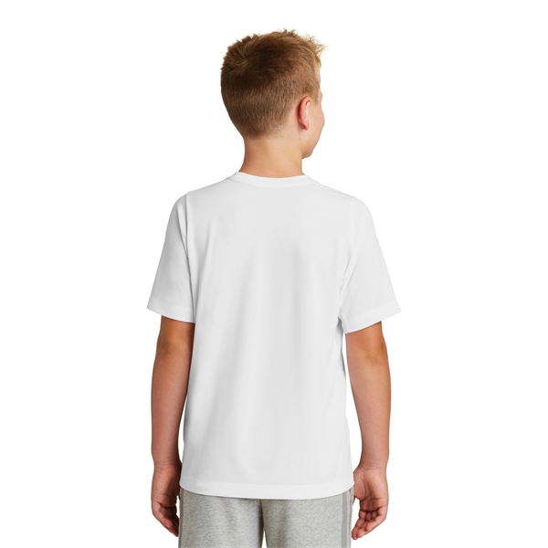 New Era Youth Series Performance Crew Tee. - New Era Youth Series Performance Crew Tee. - Image 7 of 16