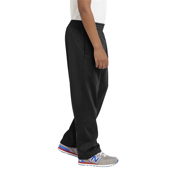 Sport-Tek Youth Sport-Wick Fleece Pant. - Sport-Tek Youth Sport-Wick Fleece Pant. - Image 2 of 5