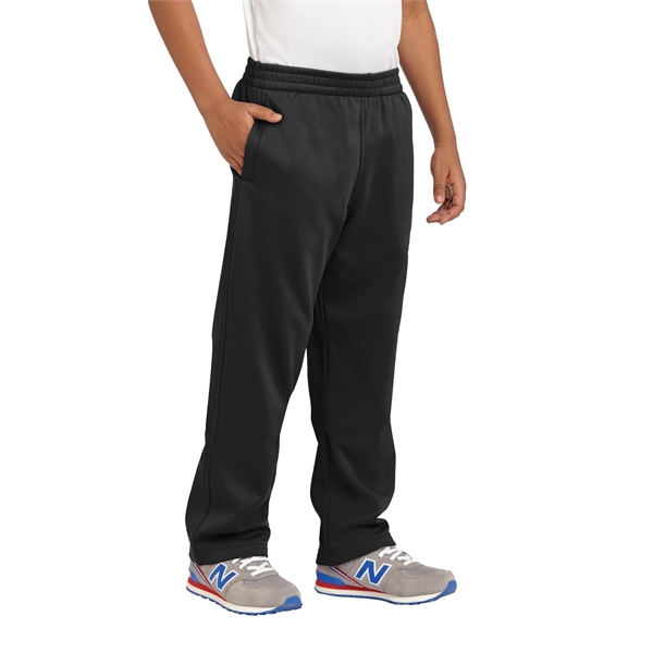 Sport-Tek Youth Sport-Wick Fleece Pant. - Sport-Tek Youth Sport-Wick Fleece Pant. - Image 3 of 5