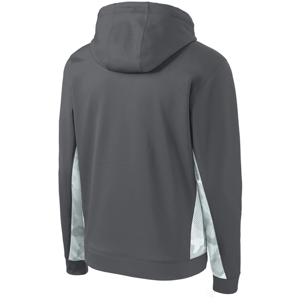 Sport-Tek Youth Sport-Wick CamoHex Fleece Colorblock Hood... - Sport-Tek Youth Sport-Wick CamoHex Fleece Colorblock Hood... - Image 24 of 24