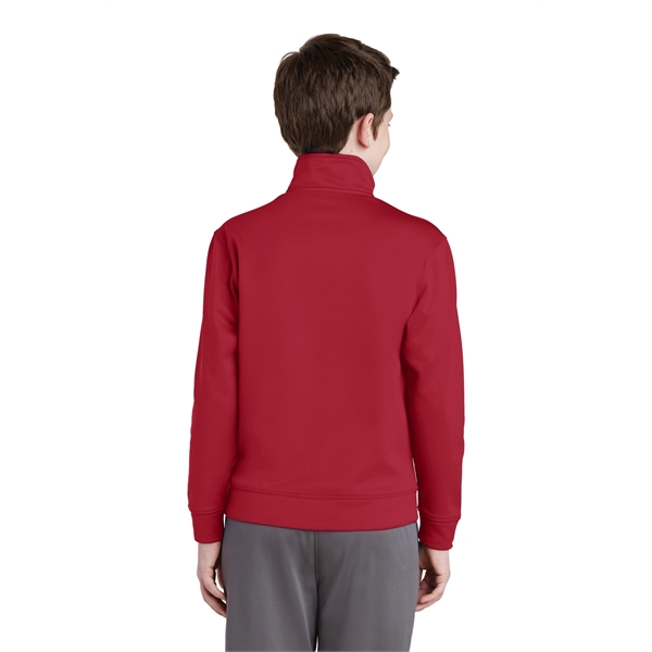 Sport-Tek Youth Sport-Wick Fleece Full-Zip Jacket. - Sport-Tek Youth Sport-Wick Fleece Full-Zip Jacket. - Image 14 of 30