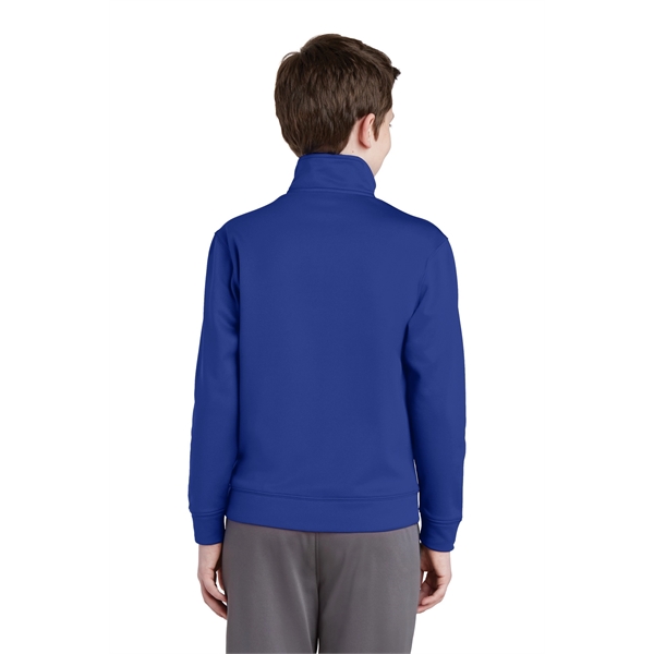 Sport-Tek Youth Sport-Wick Fleece Full-Zip Jacket. - Sport-Tek Youth Sport-Wick Fleece Full-Zip Jacket. - Image 23 of 30