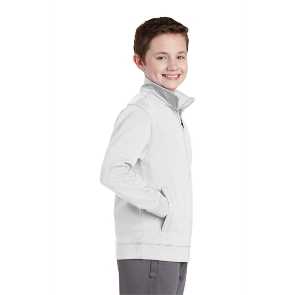 Sport-Tek Youth Sport-Wick Fleece Full-Zip Jacket. - Sport-Tek Youth Sport-Wick Fleece Full-Zip Jacket. - Image 28 of 30