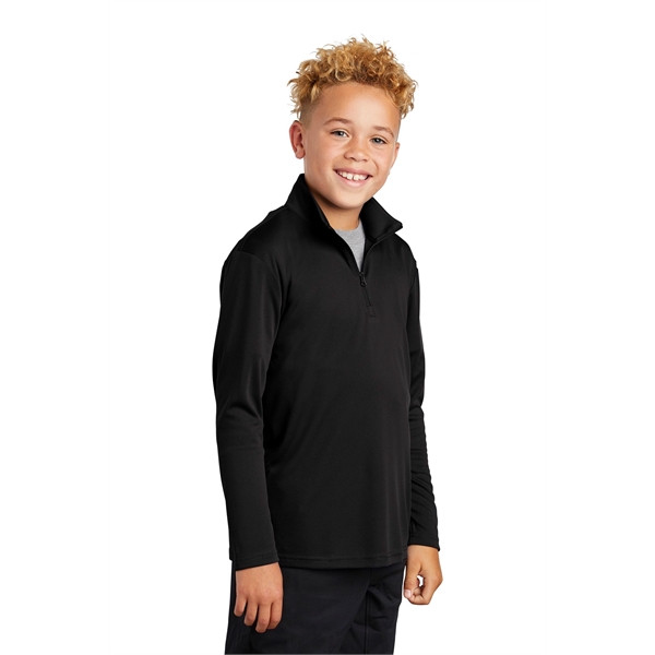 Sport-Tek Youth PosiCharge Competitor 1/4-Zip Pullover. - Sport-Tek Youth PosiCharge Competitor 1/4-Zip Pullover. - Image 3 of 26