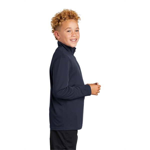 Sport-Tek Youth PosiCharge Competitor 1/4-Zip Pullover. - Sport-Tek Youth PosiCharge Competitor 1/4-Zip Pullover. - Image 14 of 26