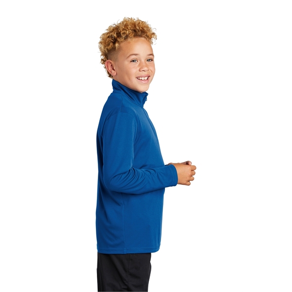 Sport-Tek Youth PosiCharge Competitor 1/4-Zip Pullover. - Sport-Tek Youth PosiCharge Competitor 1/4-Zip Pullover. - Image 18 of 26