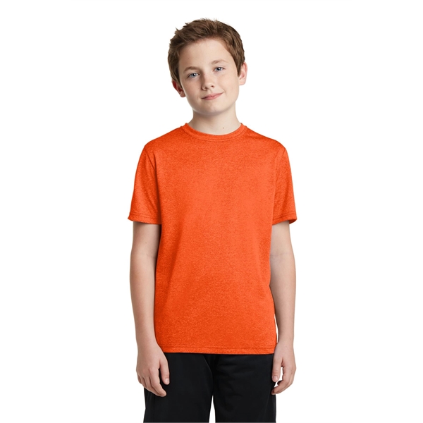 Sport-Tek Youth Heather Contender Tee. - Sport-Tek Youth Heather Contender Tee. - Image 23 of 35