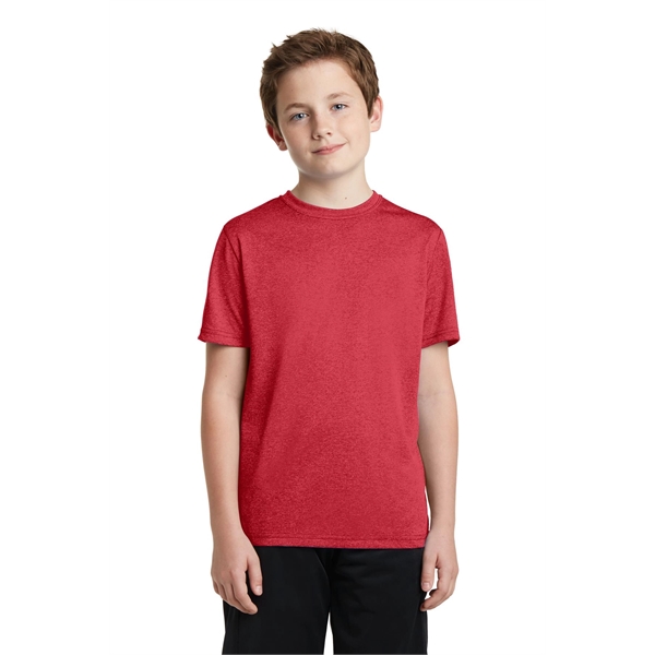 Sport-Tek Youth Heather Contender Tee. - Sport-Tek Youth Heather Contender Tee. - Image 29 of 35