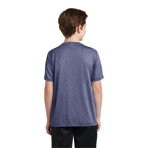 Sport-Tek Youth Heather Contender Tee. - Sport-Tek Youth Heather Contender Tee. - Image 17 of 35