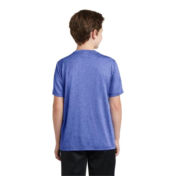 Sport-Tek Youth Heather Contender Tee. - Sport-Tek Youth Heather Contender Tee. - Image 21 of 35