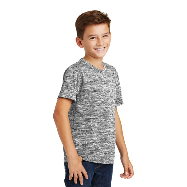 Sport-Tek Youth PosiCharge Electric Heather Tee. - Sport-Tek Youth PosiCharge Electric Heather Tee. - Image 5 of 48