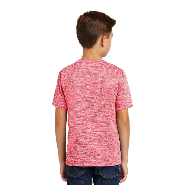 Sport-Tek Youth PosiCharge Electric Heather Tee. - Sport-Tek Youth PosiCharge Electric Heather Tee. - Image 8 of 48