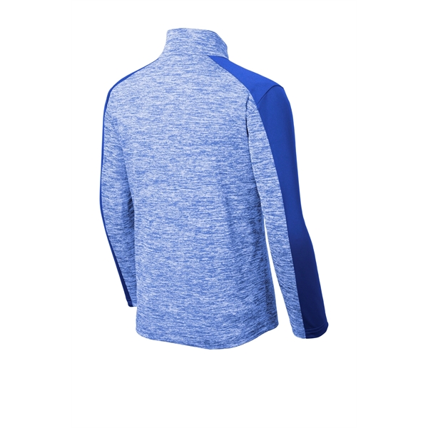 Sport-Tek Youth PosiCharge Electric Heather Colorblock 1/... - Sport-Tek Youth PosiCharge Electric Heather Colorblock 1/... - Image 28 of 28