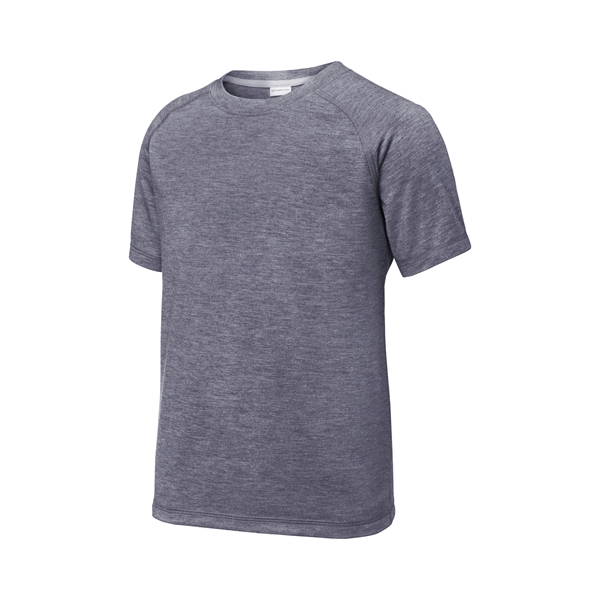 Sport-Tek Youth PosiCharge Tri-Blend Wicking Raglan Tee. - Sport-Tek Youth PosiCharge Tri-Blend Wicking Raglan Tee. - Image 19 of 25