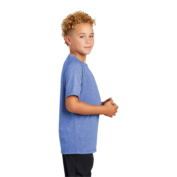 Sport-Tek Youth PosiCharge Tri-Blend Wicking Raglan Tee. - Sport-Tek Youth PosiCharge Tri-Blend Wicking Raglan Tee. - Image 23 of 25