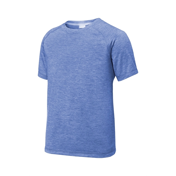 Sport-Tek Youth PosiCharge Tri-Blend Wicking Raglan Tee. - Sport-Tek Youth PosiCharge Tri-Blend Wicking Raglan Tee. - Image 24 of 25