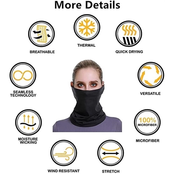 Neck Gaiter Headband - Neck Gaiter Headband - Image 10 of 10