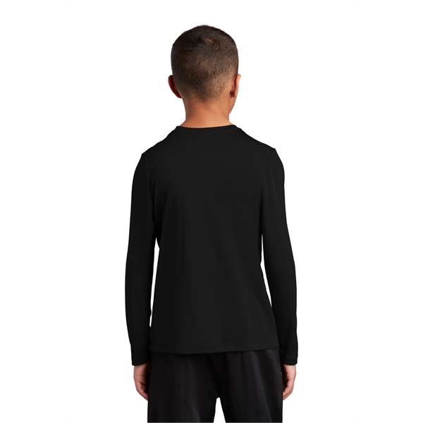 Sport-Tek Youth Posi-UV Pro Long Sleeve Tee. - Sport-Tek Youth Posi-UV Pro Long Sleeve Tee. - Image 1 of 45