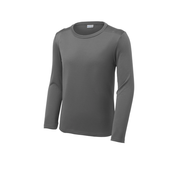 Sport-Tek Youth Posi-UV Pro Long Sleeve Tee. - Sport-Tek Youth Posi-UV Pro Long Sleeve Tee. - Image 12 of 45