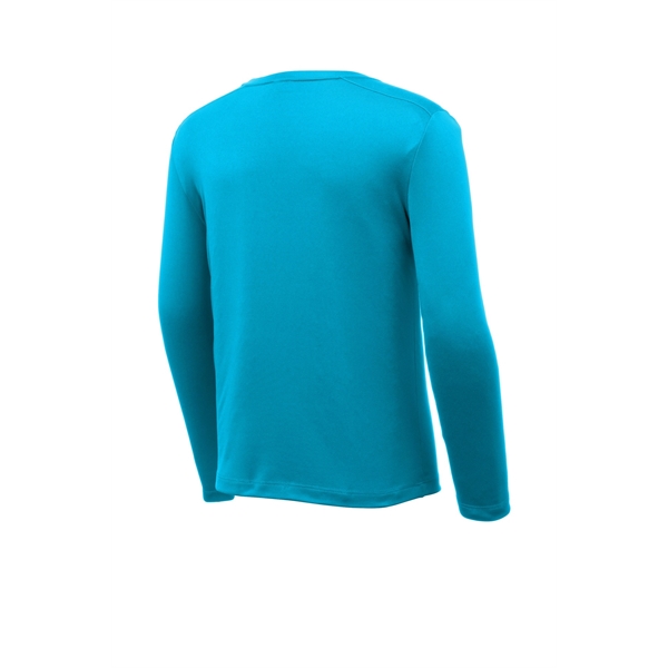 Sport-Tek Youth Posi-UV Pro Long Sleeve Tee. - Sport-Tek Youth Posi-UV Pro Long Sleeve Tee. - Image 19 of 45