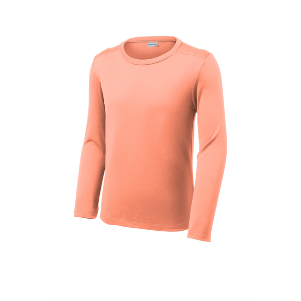 Sport-Tek Youth Posi-UV Pro Long Sleeve Tee. - Sport-Tek Youth Posi-UV Pro Long Sleeve Tee. - Image 21 of 45