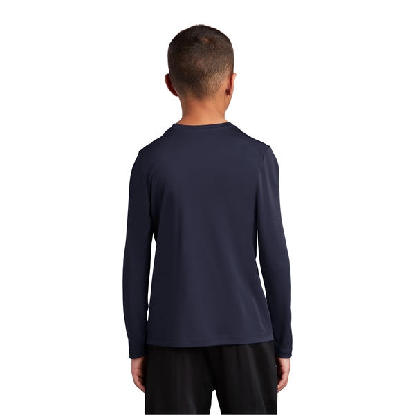 Sport-Tek Youth Posi-UV Pro Long Sleeve Tee. - Sport-Tek Youth Posi-UV Pro Long Sleeve Tee. - Image 23 of 45