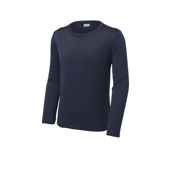 Sport-Tek Youth Posi-UV Pro Long Sleeve Tee. - Sport-Tek Youth Posi-UV Pro Long Sleeve Tee. - Image 25 of 45