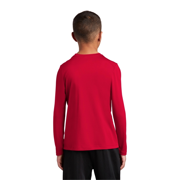 Sport-Tek Youth Posi-UV Pro Long Sleeve Tee. - Sport-Tek Youth Posi-UV Pro Long Sleeve Tee. - Image 27 of 45