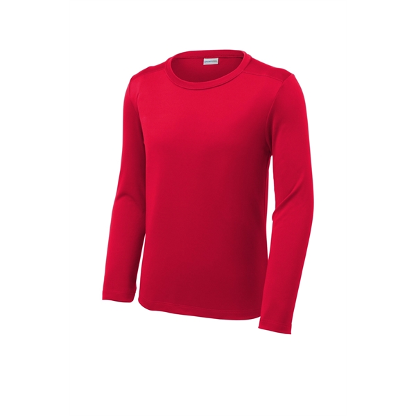 Sport-Tek Youth Posi-UV Pro Long Sleeve Tee. - Sport-Tek Youth Posi-UV Pro Long Sleeve Tee. - Image 29 of 45