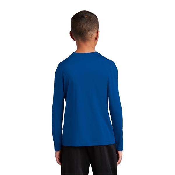 Sport-Tek Youth Posi-UV Pro Long Sleeve Tee. - Sport-Tek Youth Posi-UV Pro Long Sleeve Tee. - Image 31 of 45
