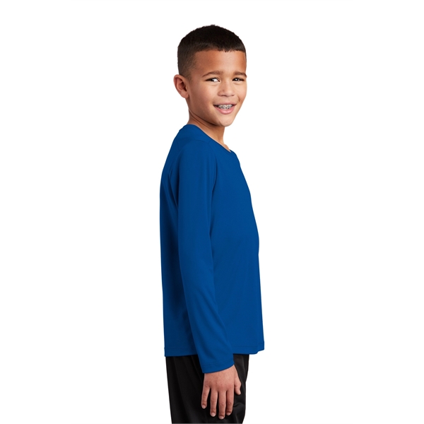 Sport-Tek Youth Posi-UV Pro Long Sleeve Tee. - Sport-Tek Youth Posi-UV Pro Long Sleeve Tee. - Image 32 of 45