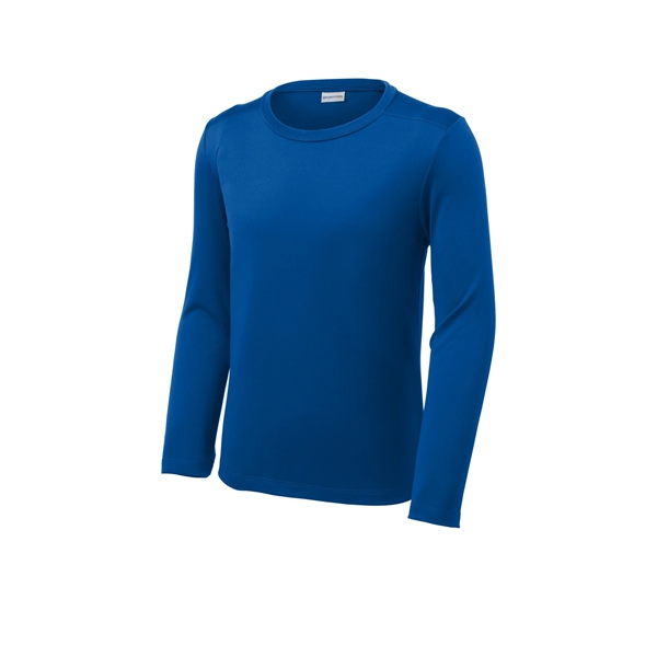 Sport-Tek Youth Posi-UV Pro Long Sleeve Tee. - Sport-Tek Youth Posi-UV Pro Long Sleeve Tee. - Image 33 of 45