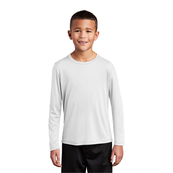 Sport-Tek Youth Posi-UV Pro Long Sleeve Tee. - Sport-Tek Youth Posi-UV Pro Long Sleeve Tee. - Image 35 of 45