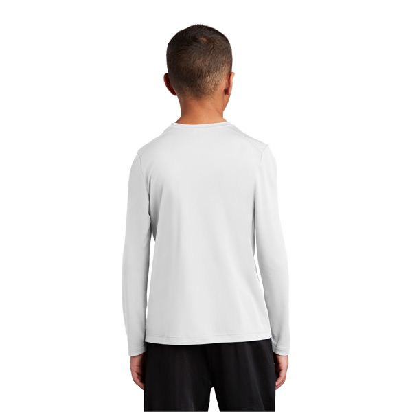 Sport-Tek Youth Posi-UV Pro Long Sleeve Tee. - Sport-Tek Youth Posi-UV Pro Long Sleeve Tee. - Image 36 of 45