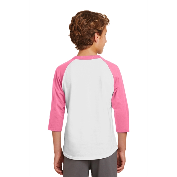 Sport-Tek Youth Colorblock Raglan Jersey. - Sport-Tek Youth Colorblock Raglan Jersey. - Image 70 of 97