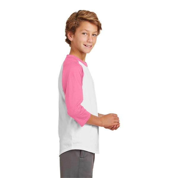 Sport-Tek Youth Colorblock Raglan Jersey. - Sport-Tek Youth Colorblock Raglan Jersey. - Image 71 of 97