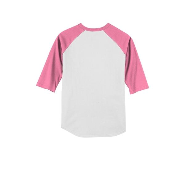 Sport-Tek Youth Colorblock Raglan Jersey. - Sport-Tek Youth Colorblock Raglan Jersey. - Image 73 of 97