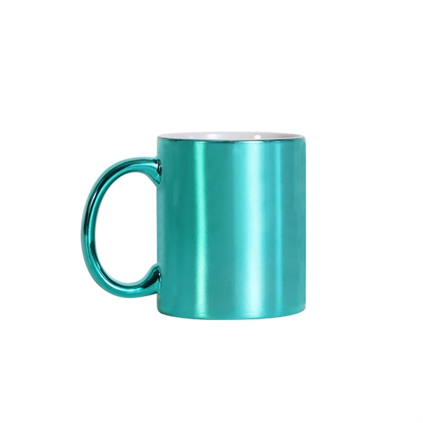 Electroplated Ceramic Mugs - Electroplated Ceramic Mugs - Image 1 of 6