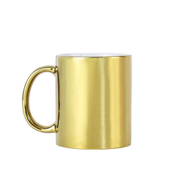 Electroplated Ceramic Mugs - Electroplated Ceramic Mugs - Image 4 of 6