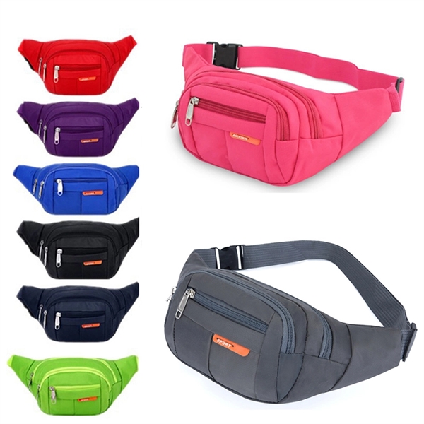Crossbody Workout Fanny Pack Slim Waist Bags Running Pouch - Crossbody Workout Fanny Pack Slim Waist Bags Running Pouch - Image 0 of 4