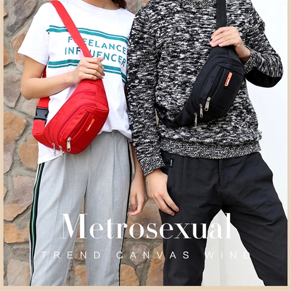 Crossbody Workout Fanny Pack Slim Waist Bags Running Pouch - Crossbody Workout Fanny Pack Slim Waist Bags Running Pouch - Image 4 of 4