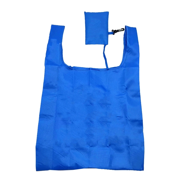 Oxford Folding T-Shirt Style Grocery Shopping Tote Bag - Oxford Folding T-Shirt Style Grocery Shopping Tote Bag - Image 5 of 6